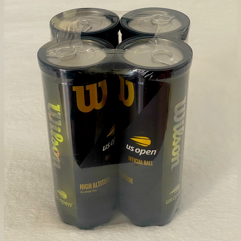 Wilson US Open Official Tennis Balls 4-pack